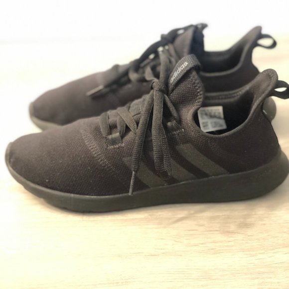 Adidas Cloudfoam Pure 2.0 Sneaker - Black - Womens 8.5 - Picture 1 of 4